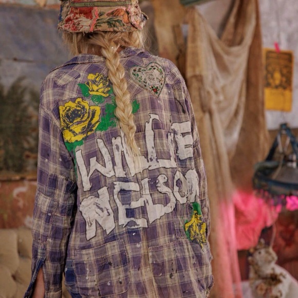 Magnolia Pearl Tops - Magnolia Pearl Kelly Western Shirt - Roberto